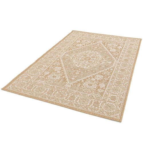 AFK Living vloerkleed Loggia - voor binnen en buiten - beige - 120x170 cm