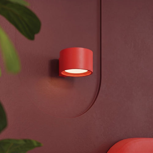 Sollux Lighting Wandlamp MODO 1 rood Gx53 - 10x12x6cm