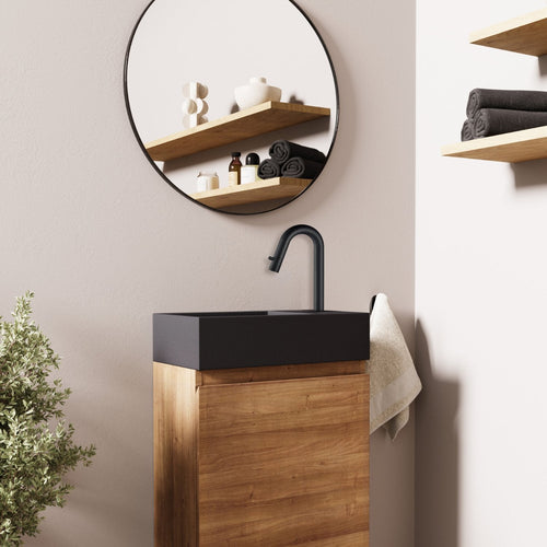 LOMAZOO fonteinkraan Vichy - koud water - zwart