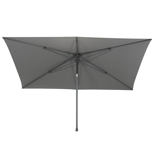 4 Seasons stokparasol Azzurro Charcoal 200x300 cm solefin