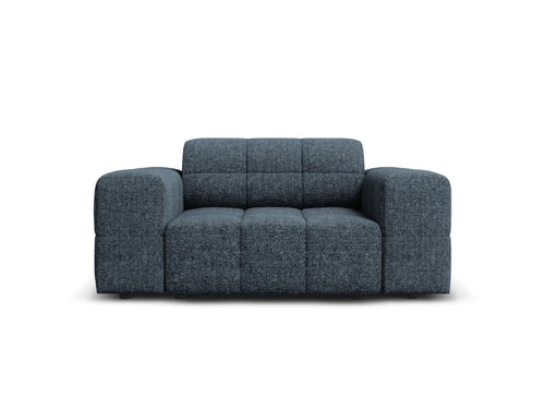 Cosmopolitan Design Fauteuil Chicago chenille koningsblauw - 102x132x78cm