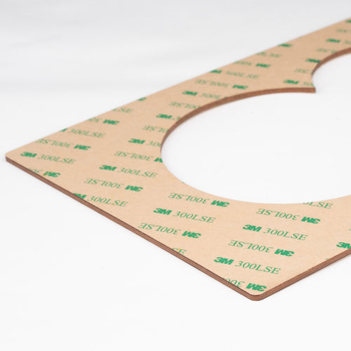 Decoplates wc paneel front, rechthoekig liggend - groen - 24.6x16.4cm - vtwonen shop