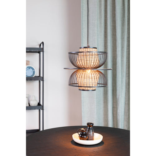 Housecraft Living Carmen Hanglamp L - Zwart - vtwonen shop