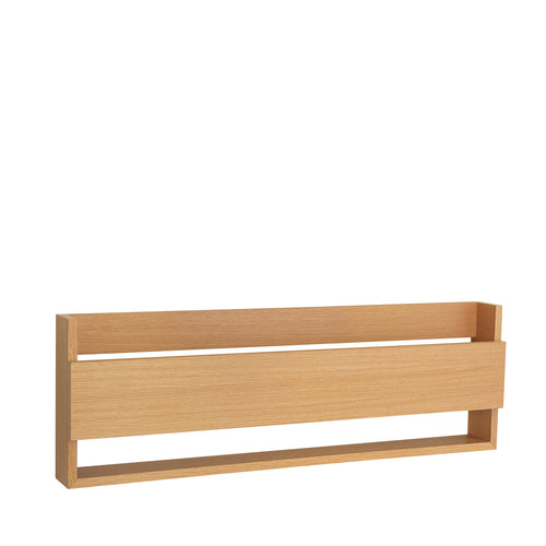 Hübsch tijdschriftenhouder Gap - mdf/oak veneer - 100x11xh33cm