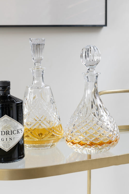 J-Line karaf Anna - decanteerkaraf - glas - transparant
