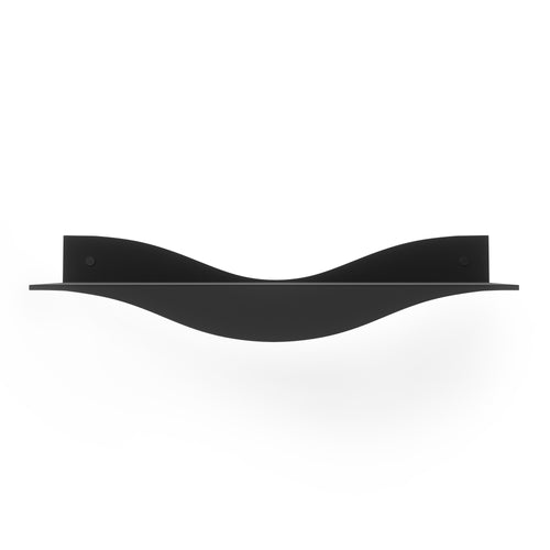 Umbra wandplanken, set van 2, Surf - 30 x 46 x 8 cm - Zwart