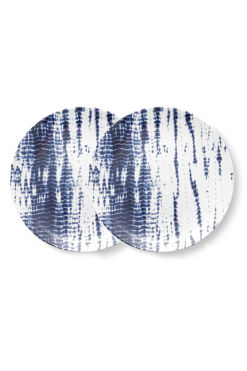 vtwonen - Tie-Dye Dinerborden - Serviesset van 2 - 25.5cm - vtwonen shop
