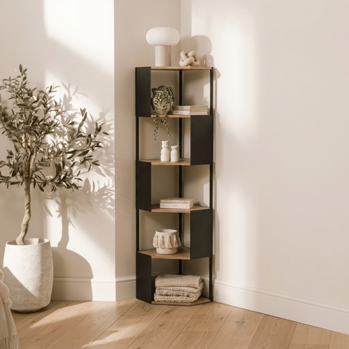 Calicosy - Hoekstelling EKLO - Licht hout 40x40x172 cm