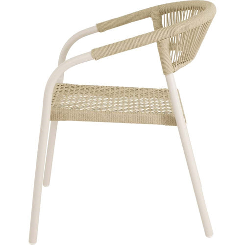 Lesli Living bistrostoel Nagano - beige - 56x63x78cm