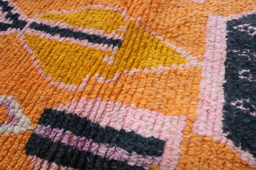 AFK Living vloerkleed Berber - handgemaakt - Wol - 77 x 375 cm - vtwonen shop