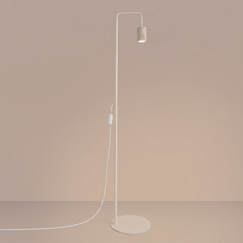 Sollux Lighting Vloerlamp KARBON 1 beige - 30x30x160cm