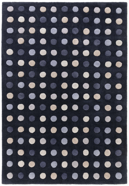 Vloerkleed Easy Living Dotty Navy 120x170 cm - vtwonen shop