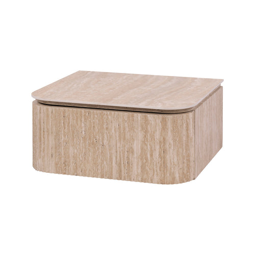 Giga Living Nachtkastje Romano - Travertin - 45x40x20cm