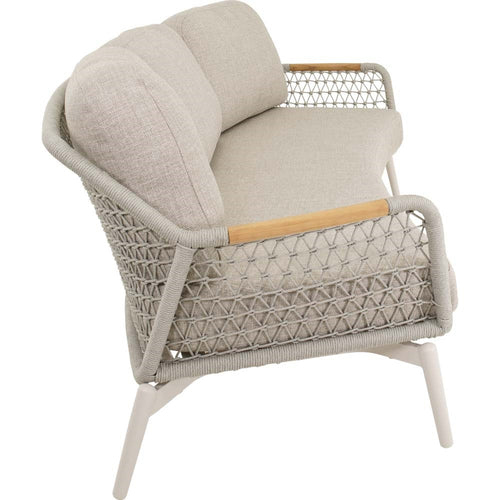 Lesli Living loveseat Marseille - zwart - 230x103x77cm