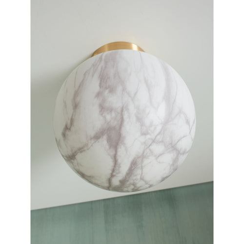 it's about RoMi plafonnière Carrara - wit - Ø28cm - vtwonen shop