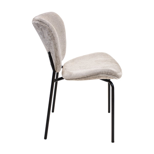 Kick eetkamerstoel Ize - Beige - vtwonen shop