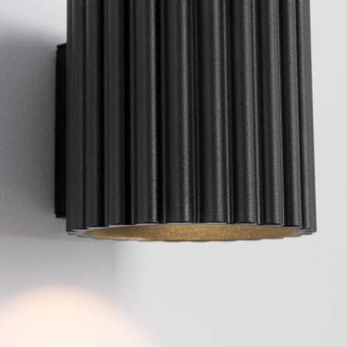 Sollux Lighting Wandlamp AURA zwart G9 - 10x12x10cm