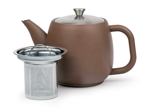 Bredemeijer -Theepot Vera - donkerbruin - 0,9L