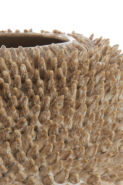 Light & Living vaas SANGKU - 33x32x47.5cm - bruin - vtwonen shop