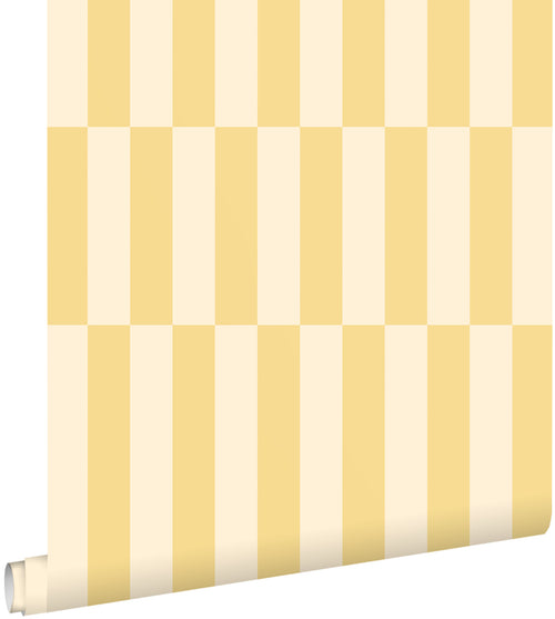 ESTAhome behang strepen geel - 50 x 900 cm - 132156