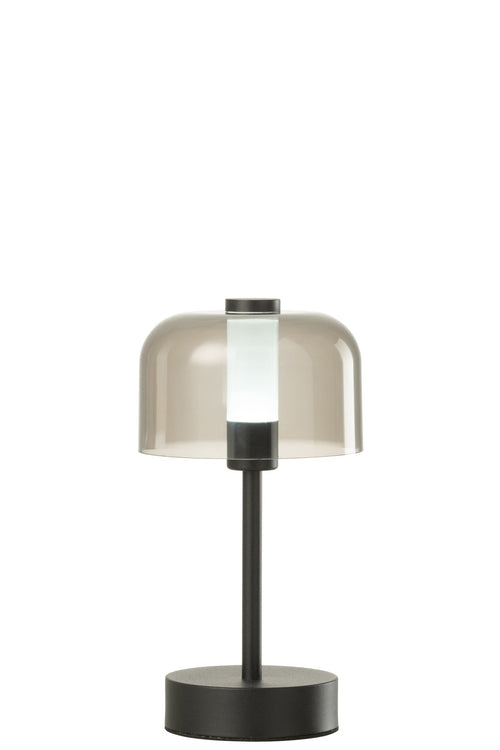 J-Line tafellamp Woa - metaal - zwart