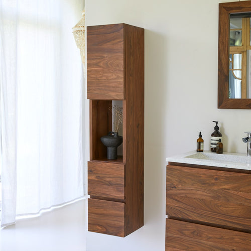 Tikamoon Kolomkast van massief palissander - Bruin - vtwonen shop