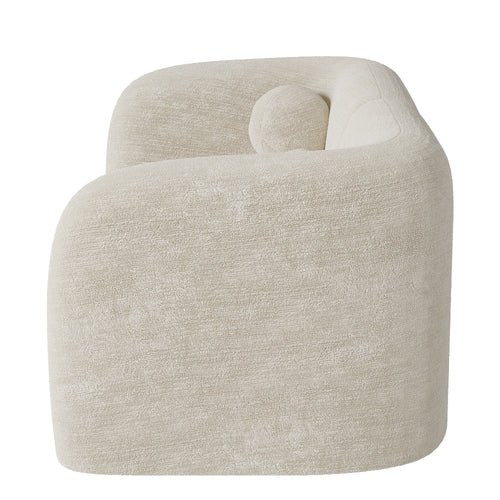 Sia Home - Bank NOLA - fluweel met patronen crème 168cm