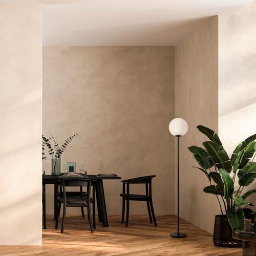 Maytoni - Vloerlamp Ring - Zwart - Ø25 - vtwonen shop