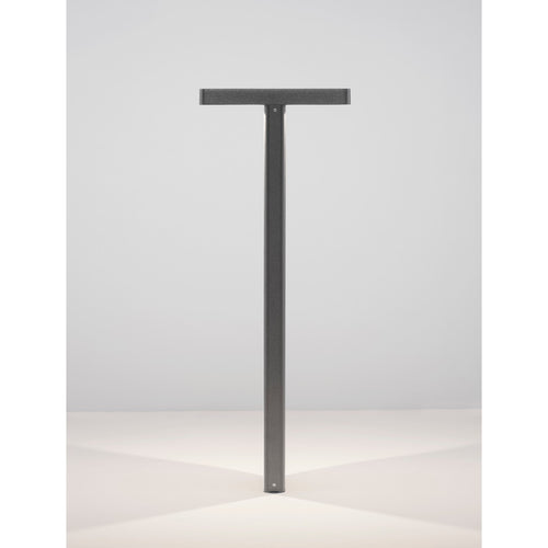 Merano Alberta Tuinpaal antraciet aluminium, helder glas LED 16W 1177Lm 3000K IP65