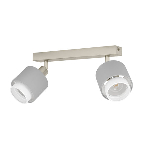 EGLO spot Bellizzi - e14 - 31 cm - grijs/wit