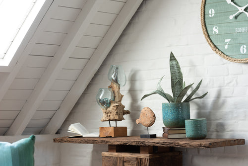 J-Line console Woody - hout - naturel - vtwonen shop