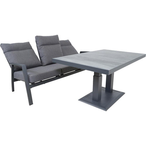 Lesli Living loveseat Ohio - grijs - 192x81x98cm