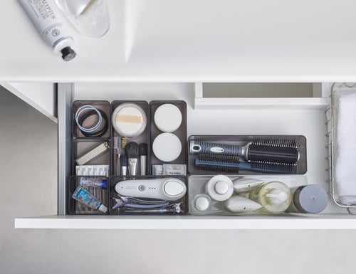 Yamazaki Stapelbare Lade Organizer - diep | smal - Tower - Zwart
