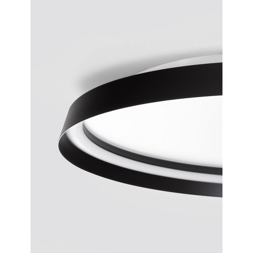 Nova Luce ORMI Inbouw plafondlamp Sandy Black Triac dimbare LED 48 W 3361lm 2700-3000-4000K CCT