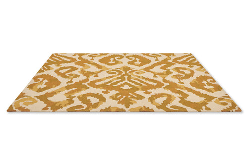 Vloerkleed Sanderson Kasuri Ochre Outdoor 160x230 cm - vtwonen shop