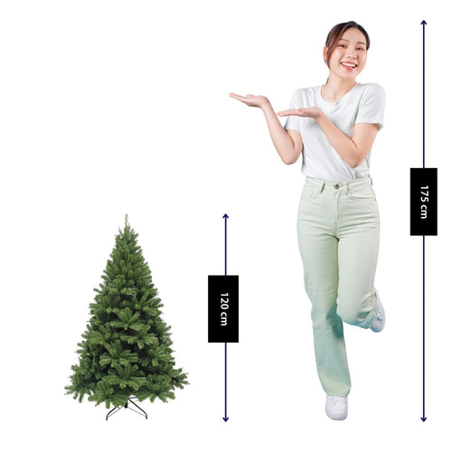 Triumph Tree Forrester Kerstboom - Kunstboom met Volle Uitstraling en 232 Takken - Kerstversiering voor Binnen - Klassiek Kunststof Model met