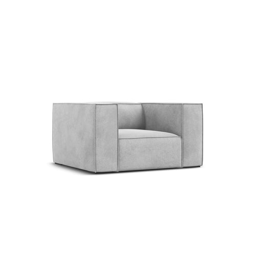 Cosmopolitan Design - Fauteuil Turin structurele stof geld - 95x113x68cm