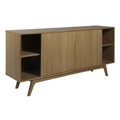 Lisomme Toby houten dressoir naturel - 180 x 44 cm - vtwonen shop