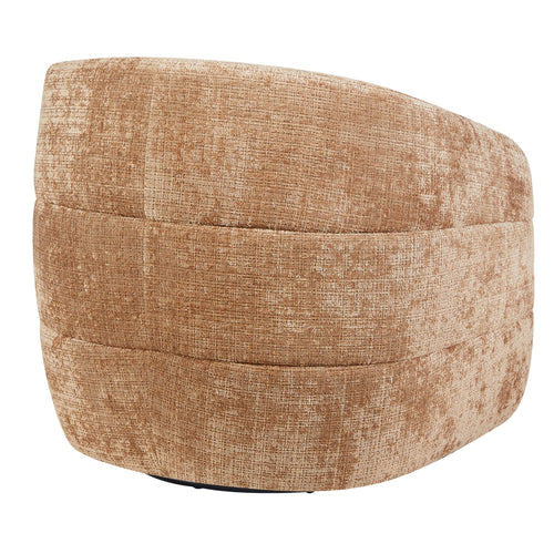 Starfurn Draaifauteuil Yara - Lichtbruin - 82x85x77 cm