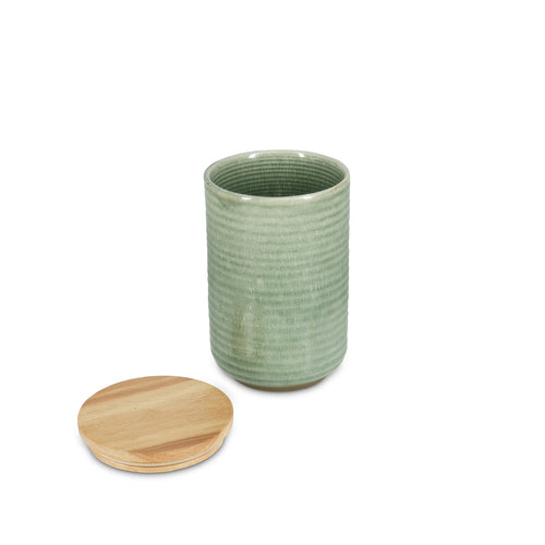 Salt & Pepper - Voorraadpot 12,5xH20cm groen Cameo - vtwonen shop