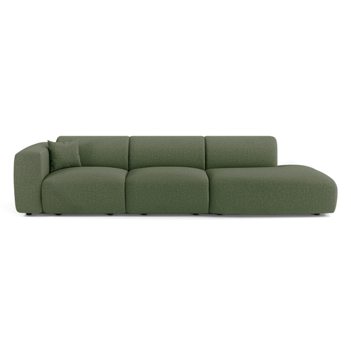 Sia Home - Linkerbank 310 cm MYRA - kruisbinding olijfgroen 310cm