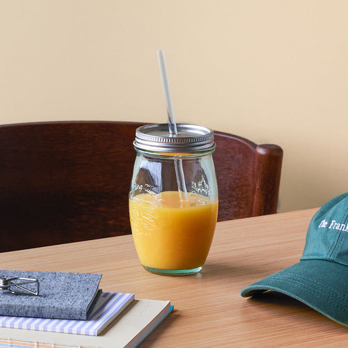 Hübsch drinkglas Slurp - glas - ø9xh15cm - vtwonen shop