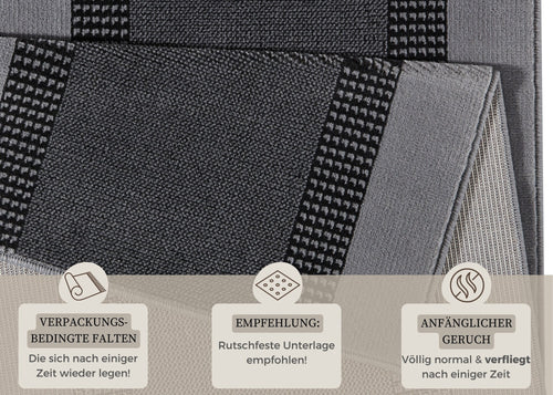 Designer Velours Runner Band 80x500 cm