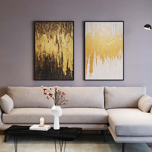 Kare Design Schilderij Abstract wit 80x120cm - vtwonen shop