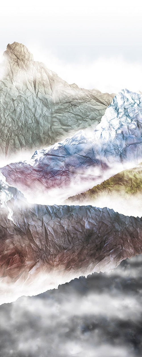 Sanders & Sanders fotobehang landscape multicolor - 100 x 250 cm - 611919