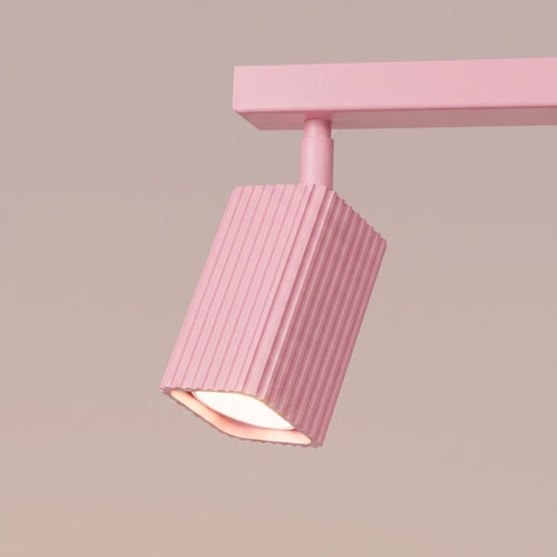 Sollux Lighting Plafondlamp RAYO 4L roze - 81x6x16,5cm