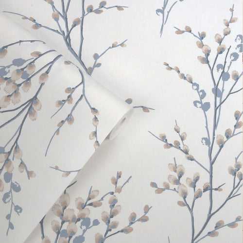 Laura Ashley Vliesbehang - Pussy Willow Seaspray