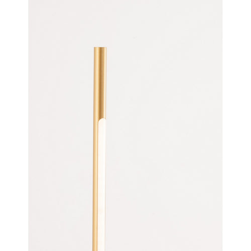 Merano Alberta LED Geïntegreerde Vloerlamp Goud Metaal LED 17.3W 1211Lm 3000K