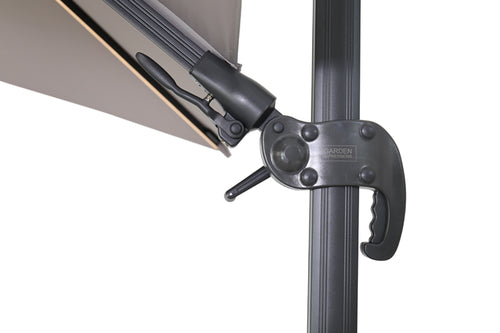 Garden Impressions Hawaii Lumen parasolset 300x300 LED verlichting zand
