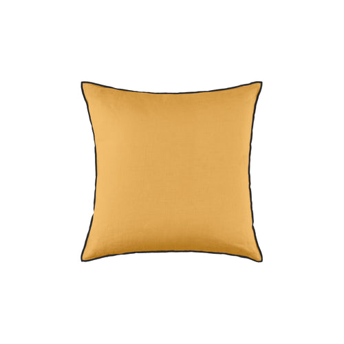 Madura Kussenovertrek Carlina oker en zwarte hommel 40x40 cm